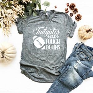 Fall t-shirt with saying , Football Mom t-shirt